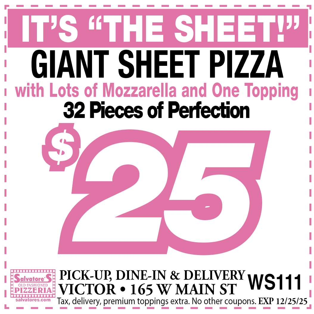 Victor Coupons | Salvatore's Pizzeria
